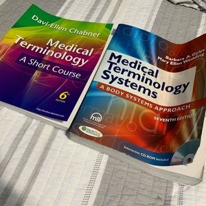 Medical terminology books